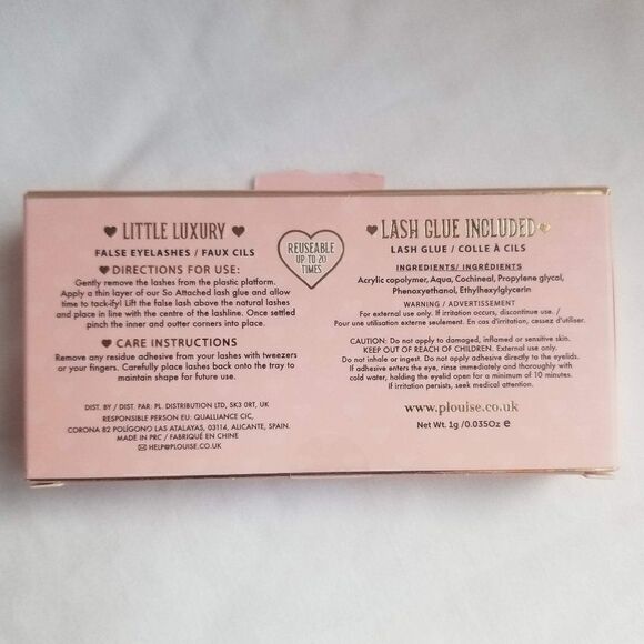P.Louise Little Luxury False Eyelashes - Picture 5 of 6